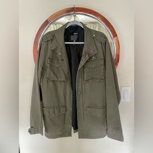 RVCA military style jacket